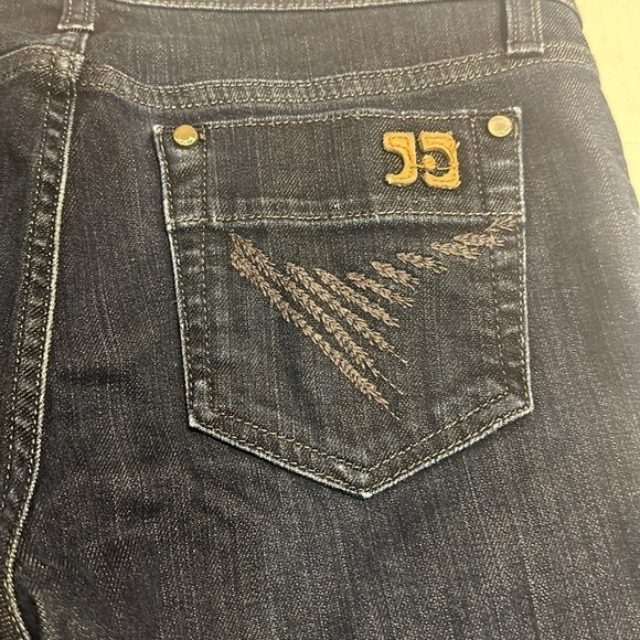 Joe’s dark denim skinny blue jeans with multiple pockets zipper front size 29 - Picture 9 of 11